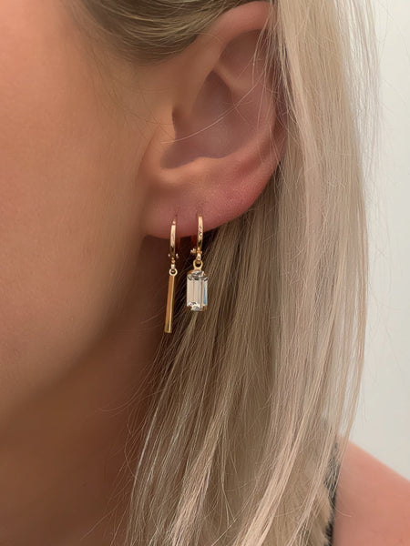 Chunky Small Gold Hoop Earrings – Farrah B