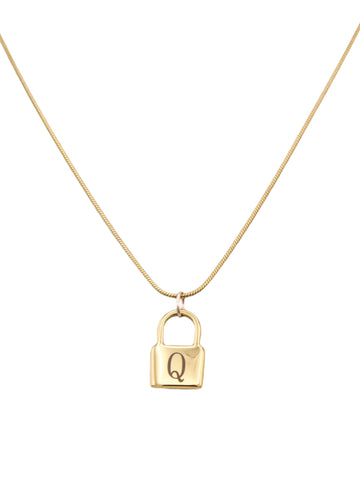 CLASSIFIED Initial Necklace