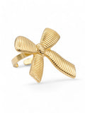 STRAIGHT LACED Bow Ring