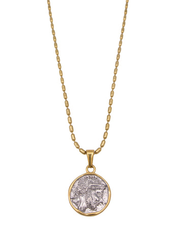 IN CHARGE Coin Necklace