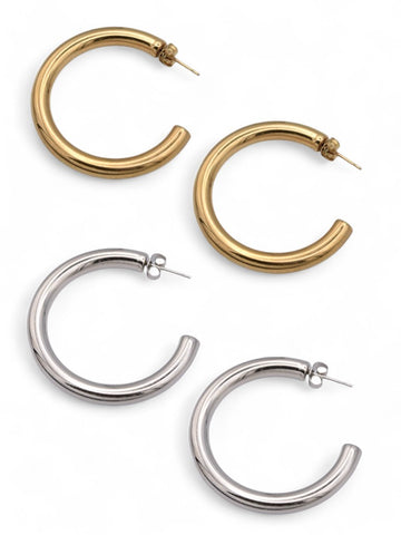 PARTY GIRL Hoop Earrings