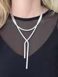 PARTING WAYS 2 layer Necklace