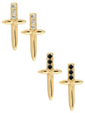 GUARDED Sword Stud Earrings