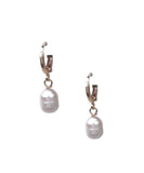 Pearl Huggie Earrings