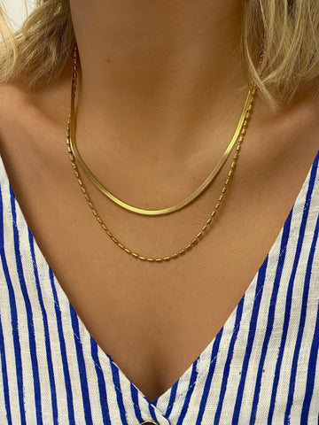 EASY BREEZY 2 Layer Necklace