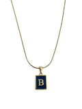 SECRET AGENT Initial Necklace