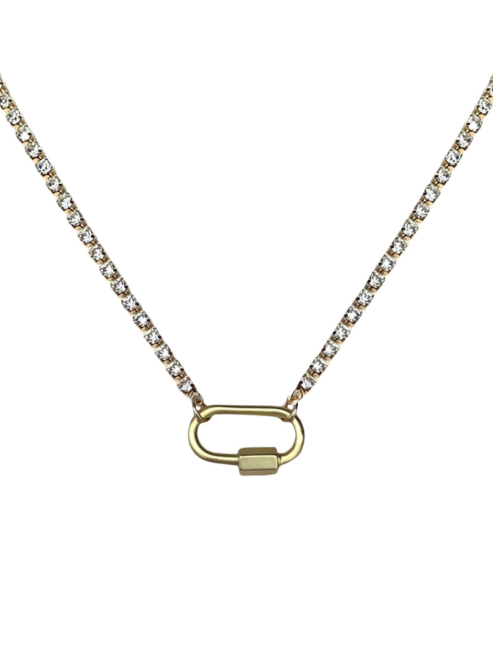 Crave Carabiner Necklace