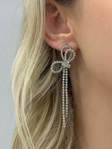 FORGET ME KNOT Statement Earrings